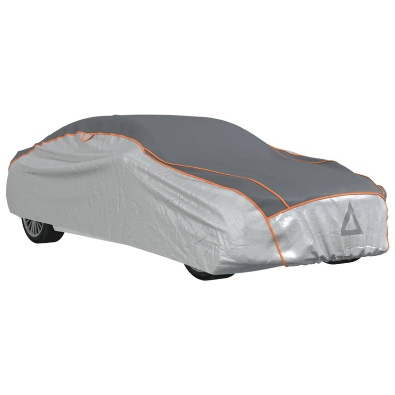 Husă auto de Sedan, protecție grindină, complet, gri/argintiu M