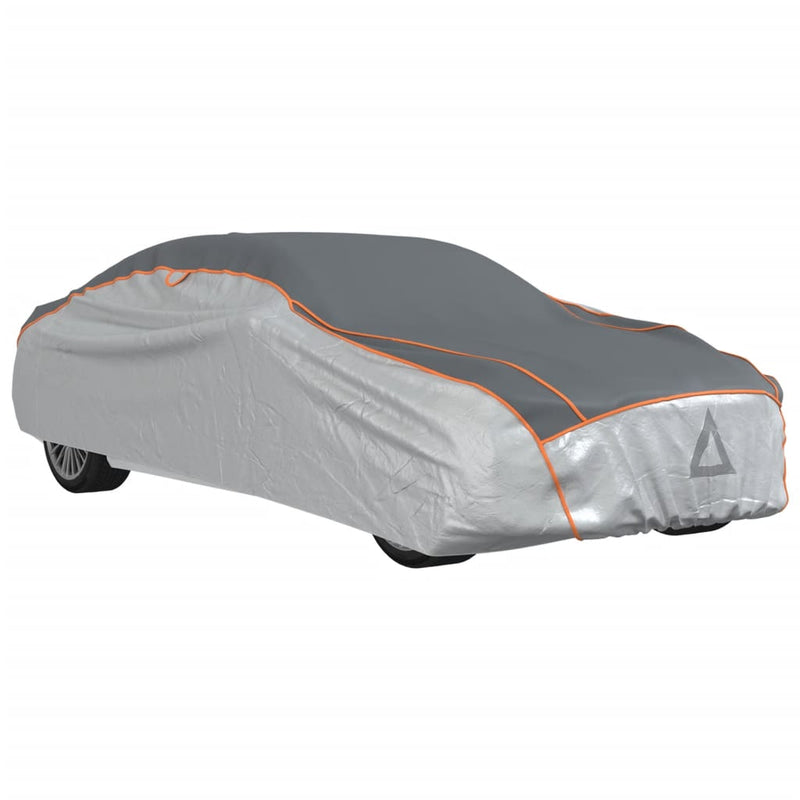 Husă auto de Sedan, protecție grindină, complet, gri/argintiu L