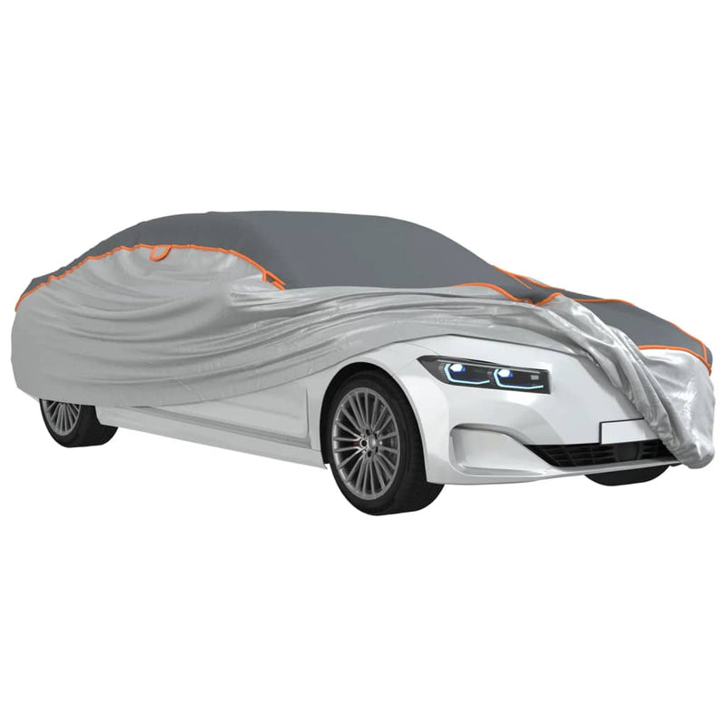 Husă auto de Sedan protecție grindină complet, gri/argintiu XXL
