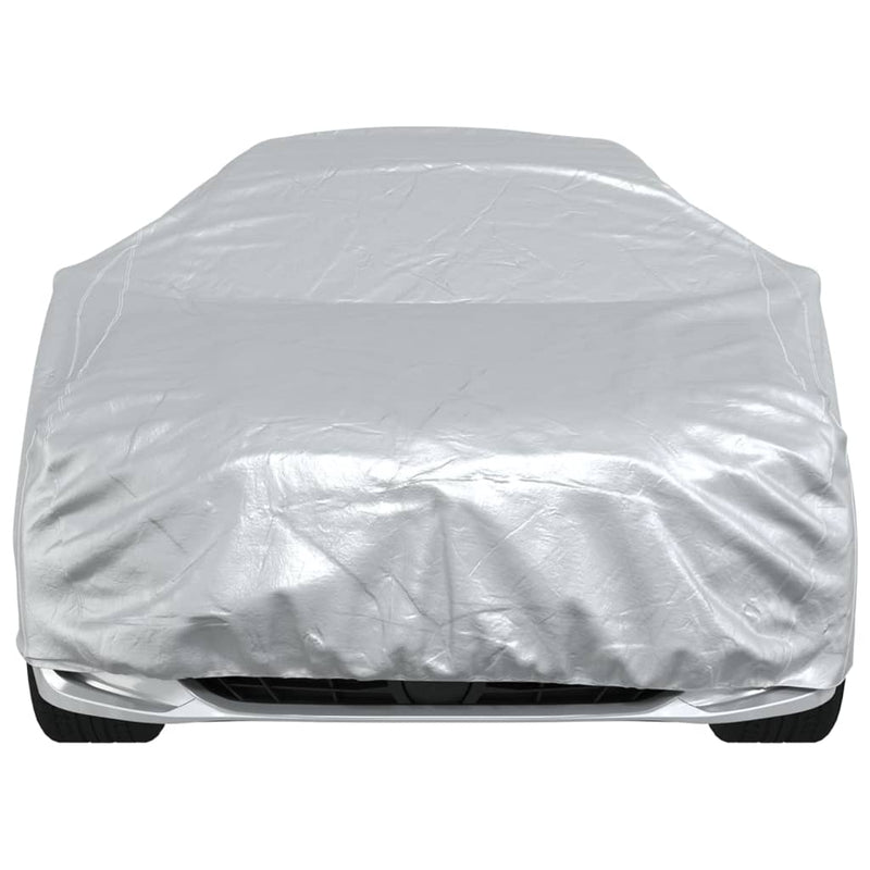 Husă auto Sedan, curele cu cataramă, complet, argintiu XL PEVA