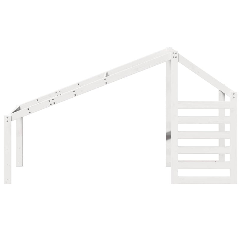Acoperiș Pat Copii 198x97x113 cm Lemn Mass Pin