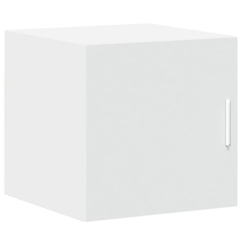 Dulap de perete, alb, 40x42,5x40 cm, lemn prelucrat