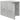 Dulap de perete, gri beton, 40x42,5x40 cm, lemn prelucrat