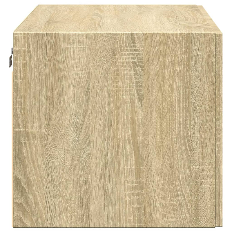 Dulap de perete, stejar sonoma, 80x42,5x40 cm, lemn compozit