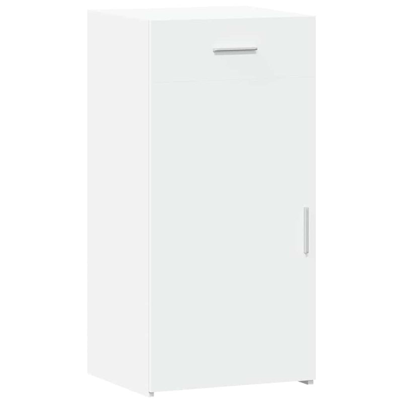 Dulap, alb, 45x42,5x93 cm, lemn prelucrat