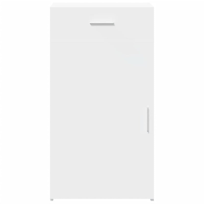 Dulap, alb, 50x42,5x93 cm, lemn prelucrat