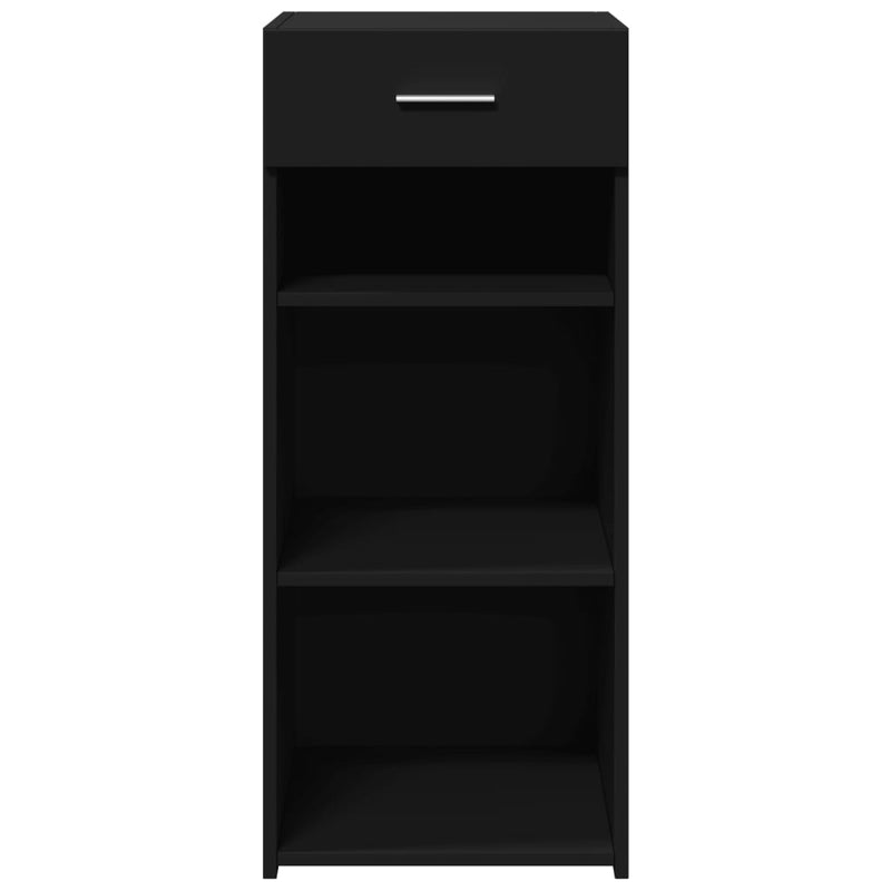 Dulap, negru, 40x42,5x93 cm, lemn prelucrat