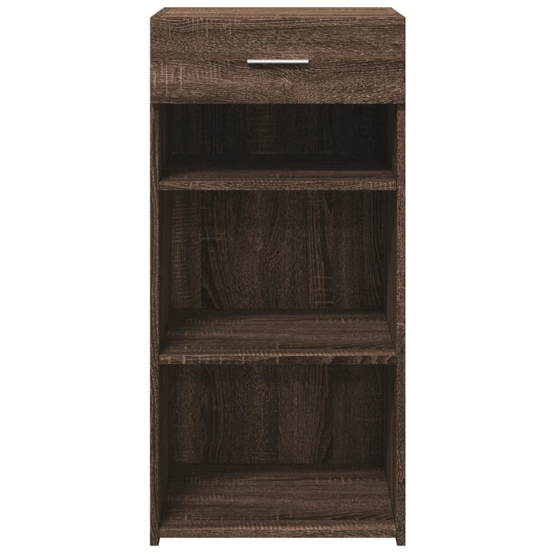 Dulap, stejar maro, 45x42,5x93 cm, lemn prelucrat