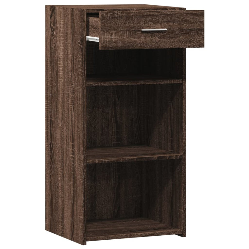 Dulap, stejar maro, 45x42,5x93 cm, lemn prelucrat