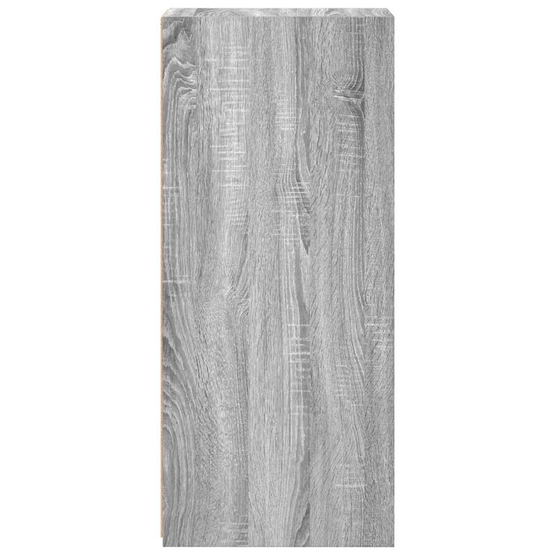 Dulap, gri sonoma, 30x41x93 cm, lemn compozit