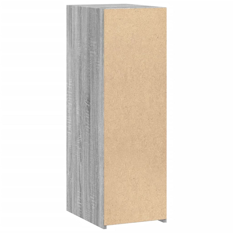 Dulap, gri sonoma, 30x41x93 cm, lemn compozit