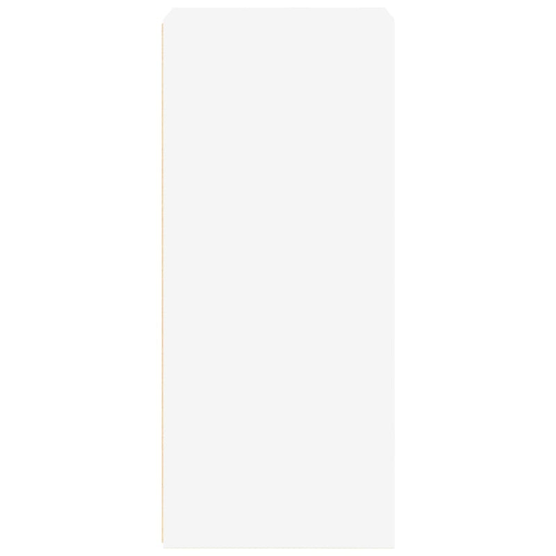 Dulap, alb, 40x41x93 cm, lemn prelucrat