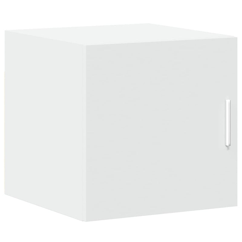 Dulap depozitare slim alb 40x42,5x225 cm lemn prelucrat