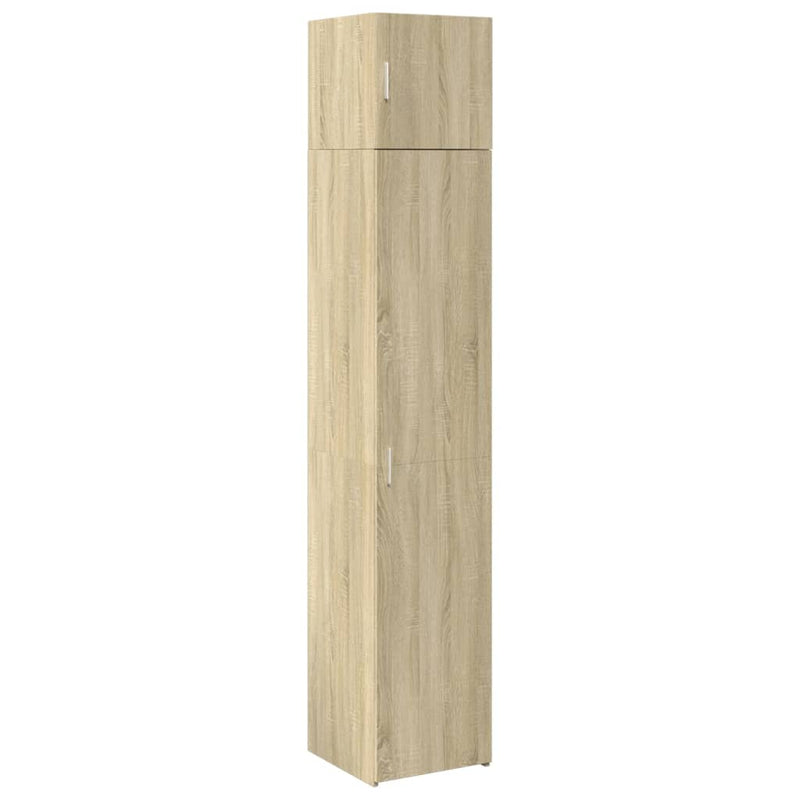 Dulap de depozitare slim, stejar sonoma, 40x42,5x225cm, lemn