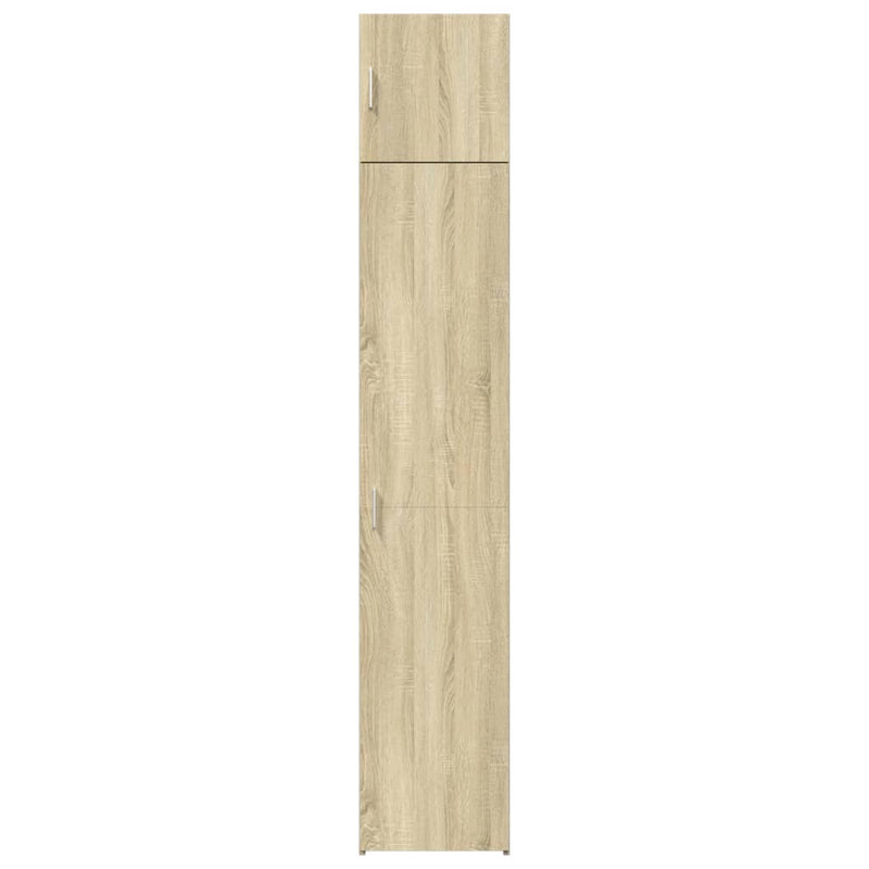 Dulap de depozitare slim, stejar sonoma, 40x42,5x225cm, lemn