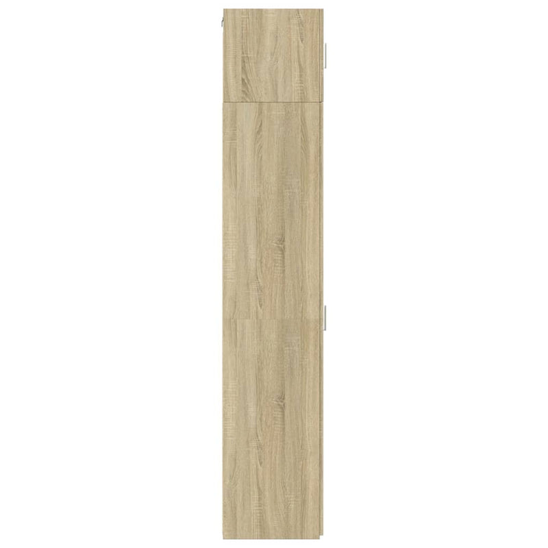 Dulap de depozitare slim, stejar sonoma, 40x42,5x225cm, lemn