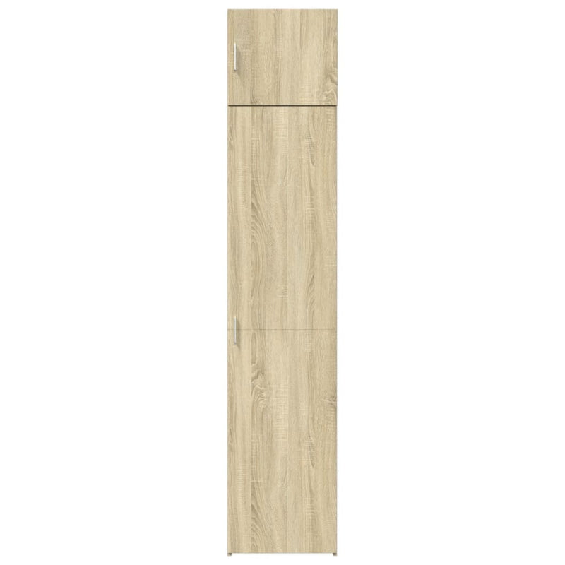 Dulap de depozitare slim, stejar sonoma, 45x42,5x225cm, lemn