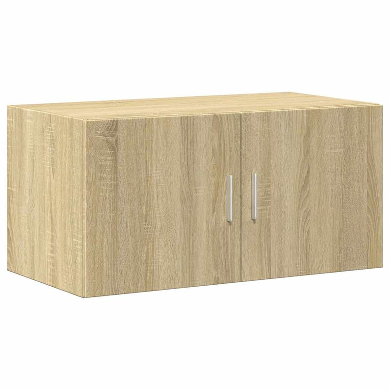 Dulap de depozitare stejar sonoma 80x42,5x225 cm lemn prelucrat