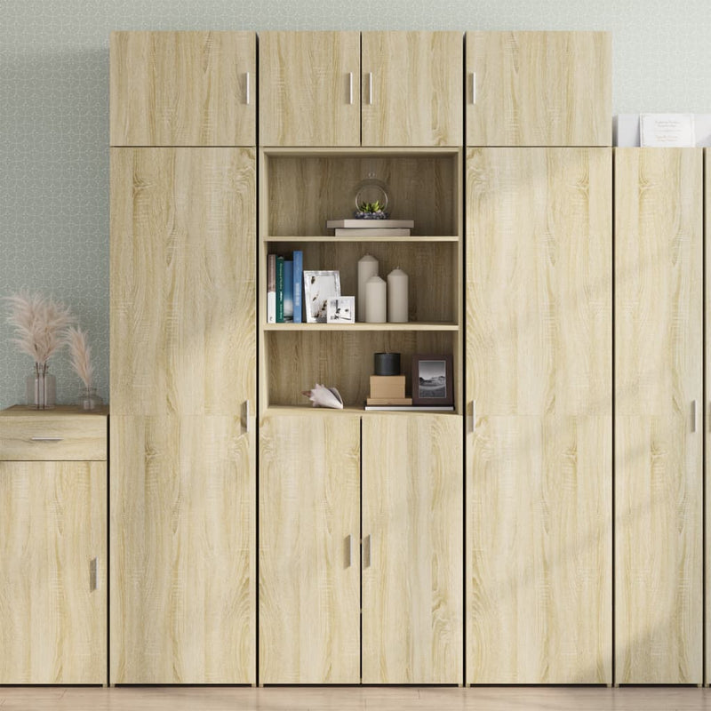 Dulap înalt, stejar sonoma, 70x42,5x185 cm, lemn prelucrat