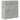 Dulap, gri beton, 80x42,5x93 cm, lemn prelucrat