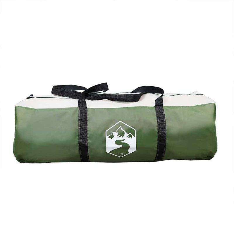Cort de familie Tipi pentru 8 persoane, verde, impermeabil