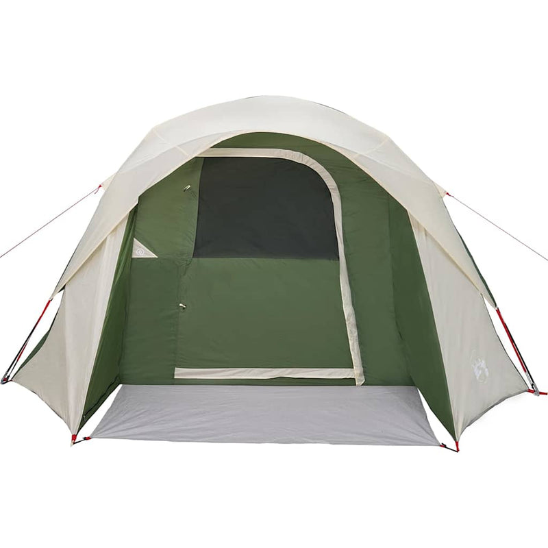 Cabină cort de camping, 4 persoane, verde, impermeabil