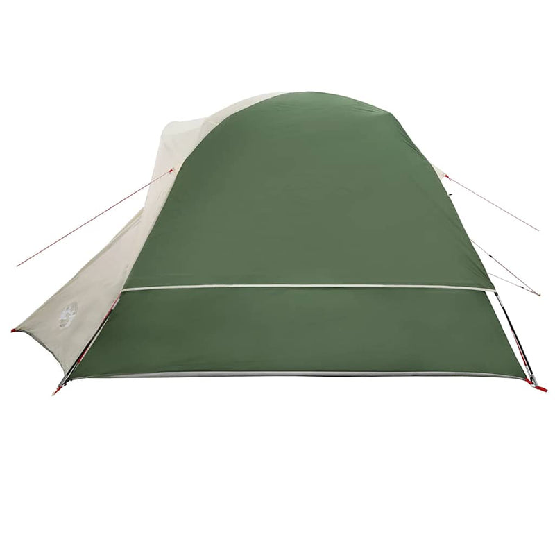 Cabină cort de camping, 4 persoane, verde, impermeabil