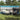 Paravan de camping, albastru, 340x130 cm, impermeabil
