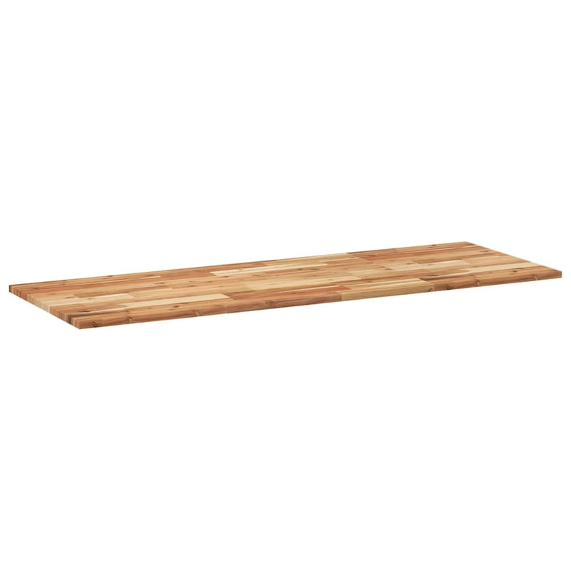 Blat de masă, 120x50x2 cm, dreptunghiular, lemn masiv de acacia