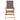 Set mobilier de grădină 7 piese textil antracit/lemn masiv