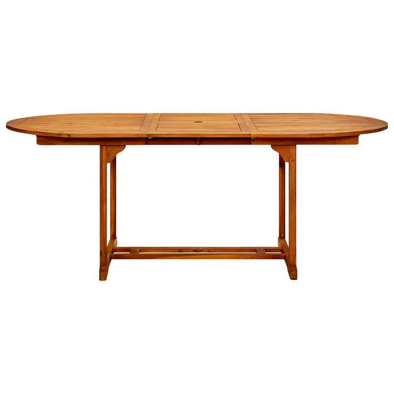 Set mobilier de grădină 7 piese textil antracit/lemn masiv