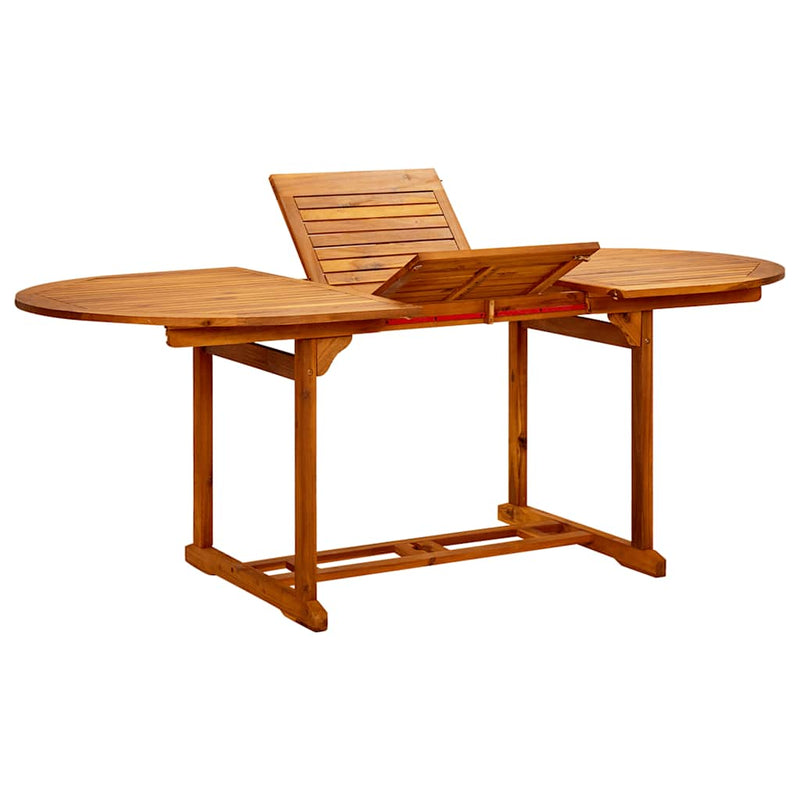 Set mobilier de grădină 7 piese textil antracit/lemn masiv