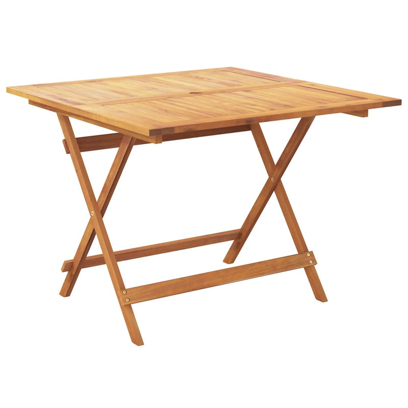 Set mobilier de grădină 5 piese polipropilenă bej/lemn masiv