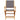 Set mobilier bistro, 3 piese, textil antracit/lemn masiv