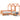 Set pat zi/bancă acoperiș maro ceruit 80x200cm lemn masiv pin