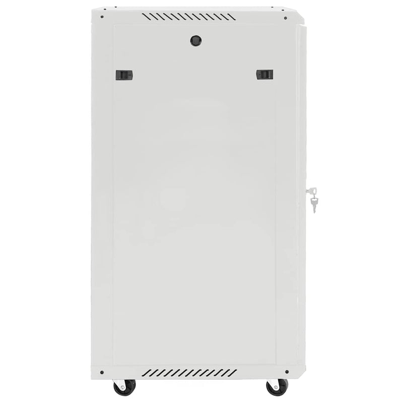 Dulap de rețea cu depozitare Gri 600 x 600 x 1000 mm Oțel