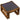 Măsuță de cafea cu LED infinity, stejar fumuriu, 50x53x30 cm