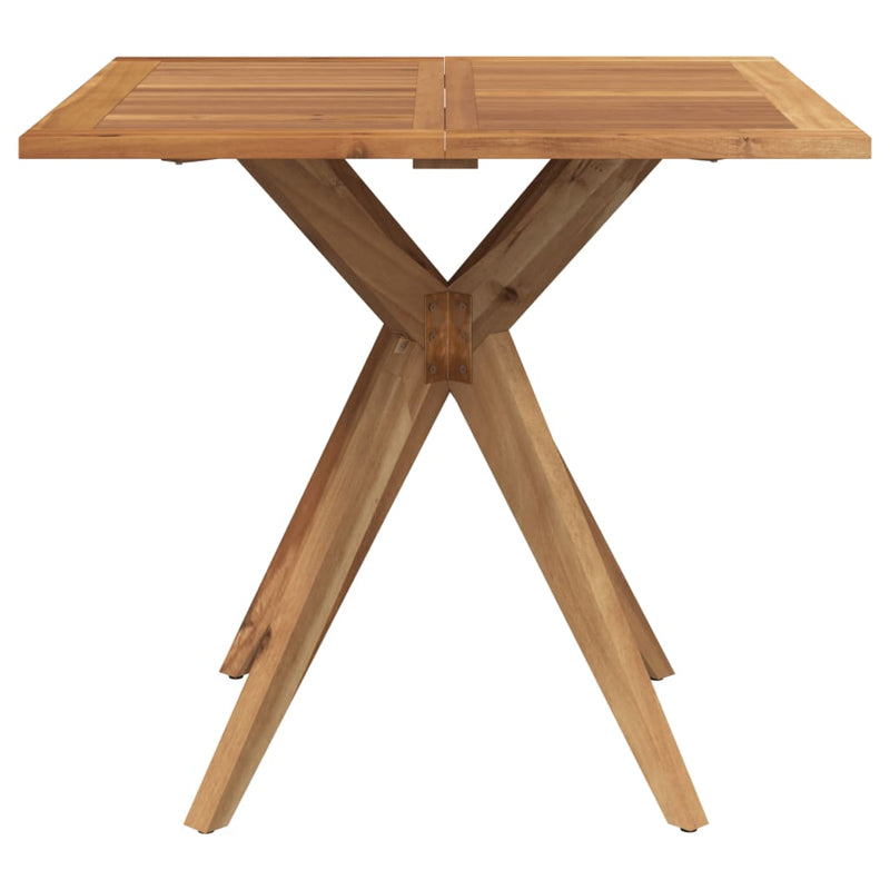 Set mobilier de grădină, 5 piese, lemn masiv de acacia