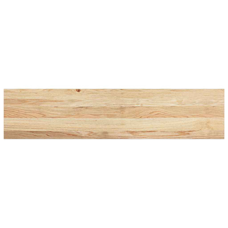 Trepte scari 2 buc Stejar masiv netratat 110x30x2 cm