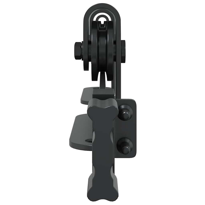 Set uși glisante pentru dulap 183 cm oțel carbon