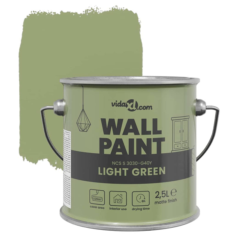 Vopsea de perete Verde 2,5 L Print pe perete