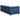 Pat box spring cu saltea, albastru, 90x190 cm, textil