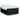 Pat box spring cu saltea, negru, 140x190 cm, textil