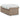 Pat box spring cu saltea, cappuccino, 100x200cm piele ecologică