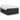 Pat box spring cu saltea, negru, 140x200 cm, piele ecologică