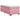 Pat box spring cu saltea, roz, 80x200 cm, catifea