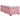 Pat box spring cu saltea, roz, 90x200 cm, catifea