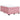 Pat box spring cu saltea, roz, 120x200 cm, catifea