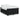 Pat box spring cu saltea, negru, 140x200 cm, catifea