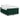 Pat box spring cu saltea, verde închis, 140x200 cm, catifea